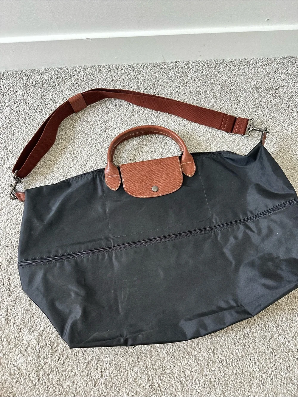 Longchamp Travel Bag Expandable